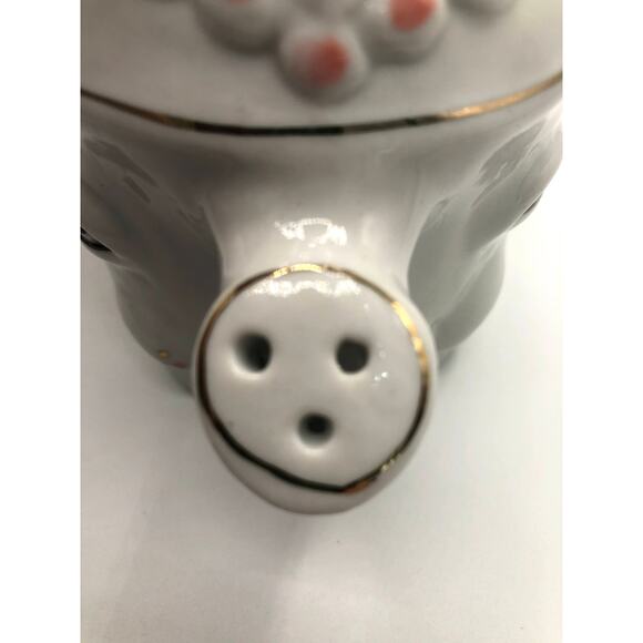 Ceramic Elephant‎ Hand-Painted Sprinkler Pitcher - Picture 11 of 11